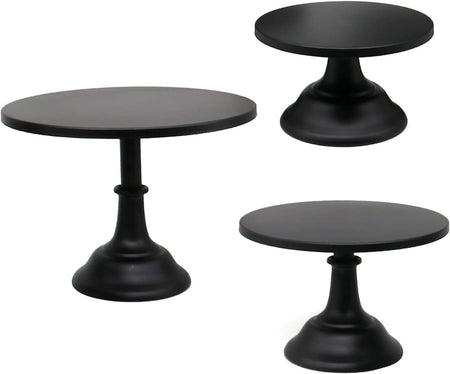 Trio Cake Stand - Negro