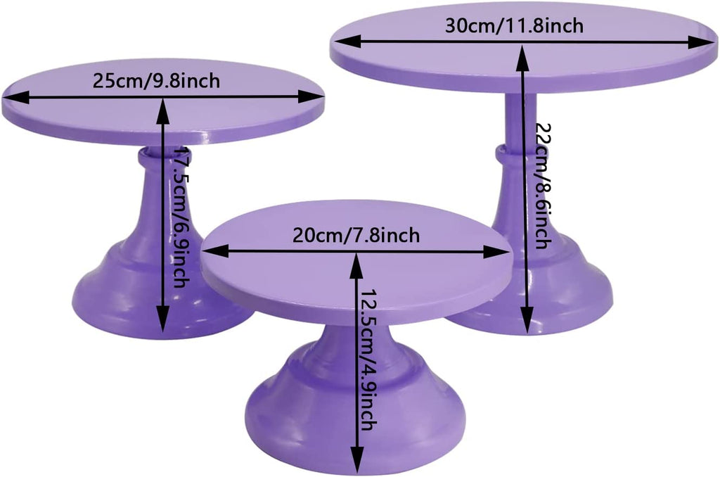 Trio Cake Stand Lila Napoles Rentals