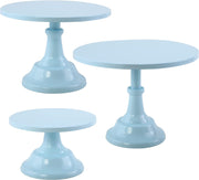Trio Cake Stand - Pastel Azul Claro