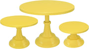 Trio Cake Stand - Amarillo