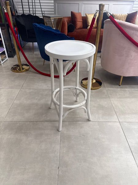 Stool Bentwood Blanco