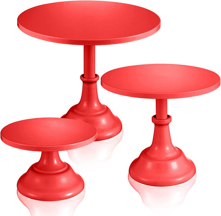 Trio Cake Stand - Rojo