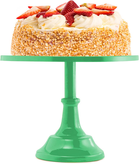 Green Cake Stand Simple