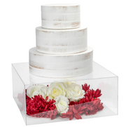 Acrylic Cake Stand 14"x14"