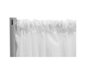 Cortina Sheer Blanco Para Backdrop