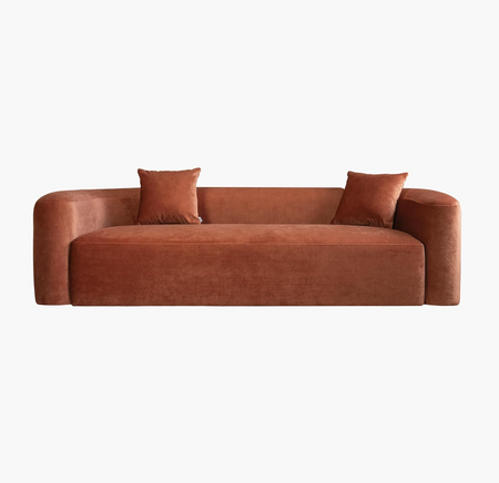 Velvet Tangerine Sofa