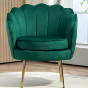 Concha Velvet Verde - Armchair