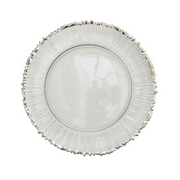Sunflower Silver Charger