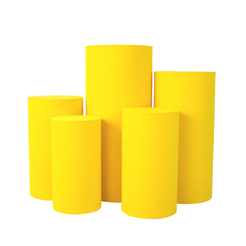 Spandex Pillar Covers for Metal Cylinder - AMARILLO