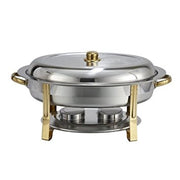 Chafing Dish Oro Ovalado