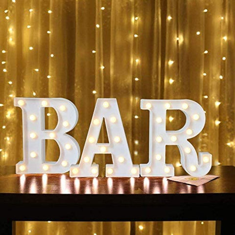 BAR - Illuminated Marquee Bar Sign - Lighted LED