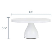 Modern Cake Stand White