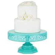 Amalfi Cake Stand Teal