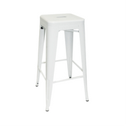 Stool Industrial Blanco