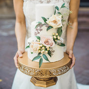 Amalfi Cake Stand Gold