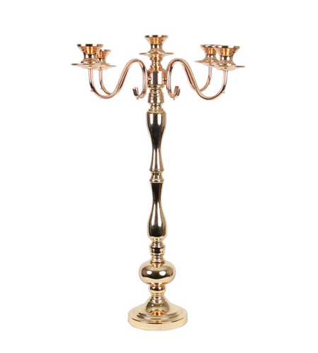 Candelabro - Five Arm Classic 29½" - Gold